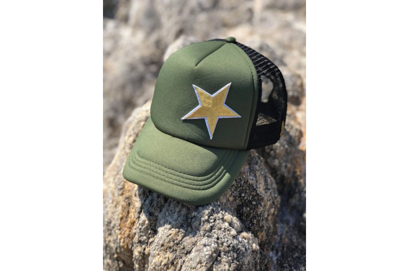 Καπέλο Jockey Green Star