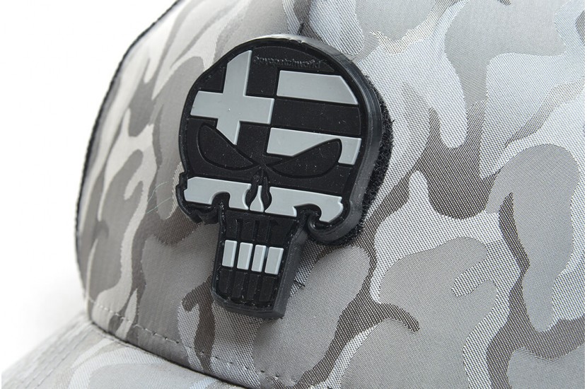 Καπέλο Jockey Army Grey Skull Black Flag