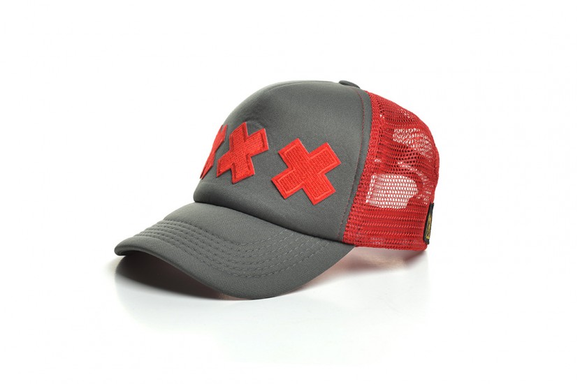 Καπέλο Jockey The ''XXX'' Grey Red